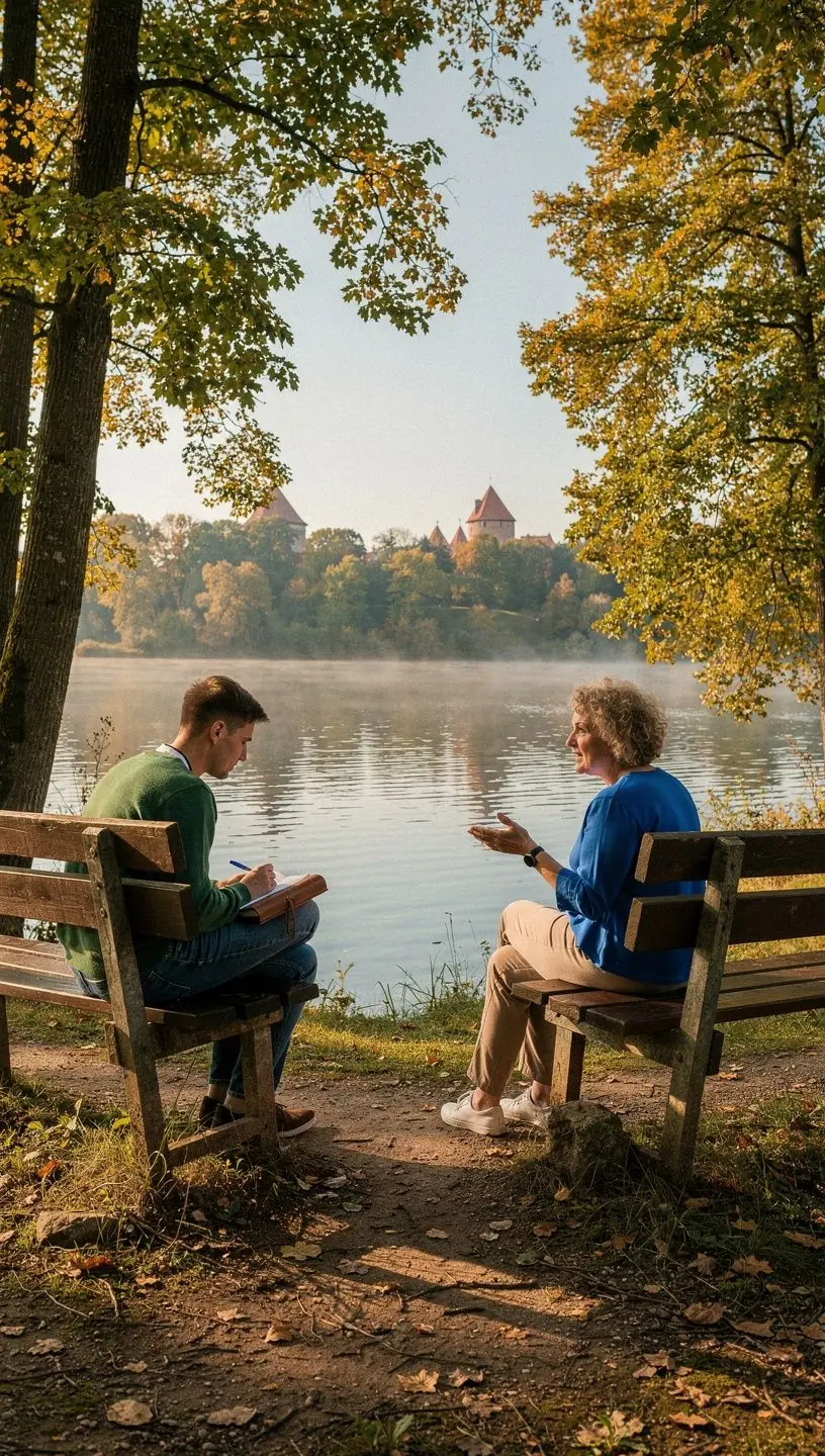 Individuali konsultacija, kurioje aptariamos asmeninės vertybės ir tikslai.